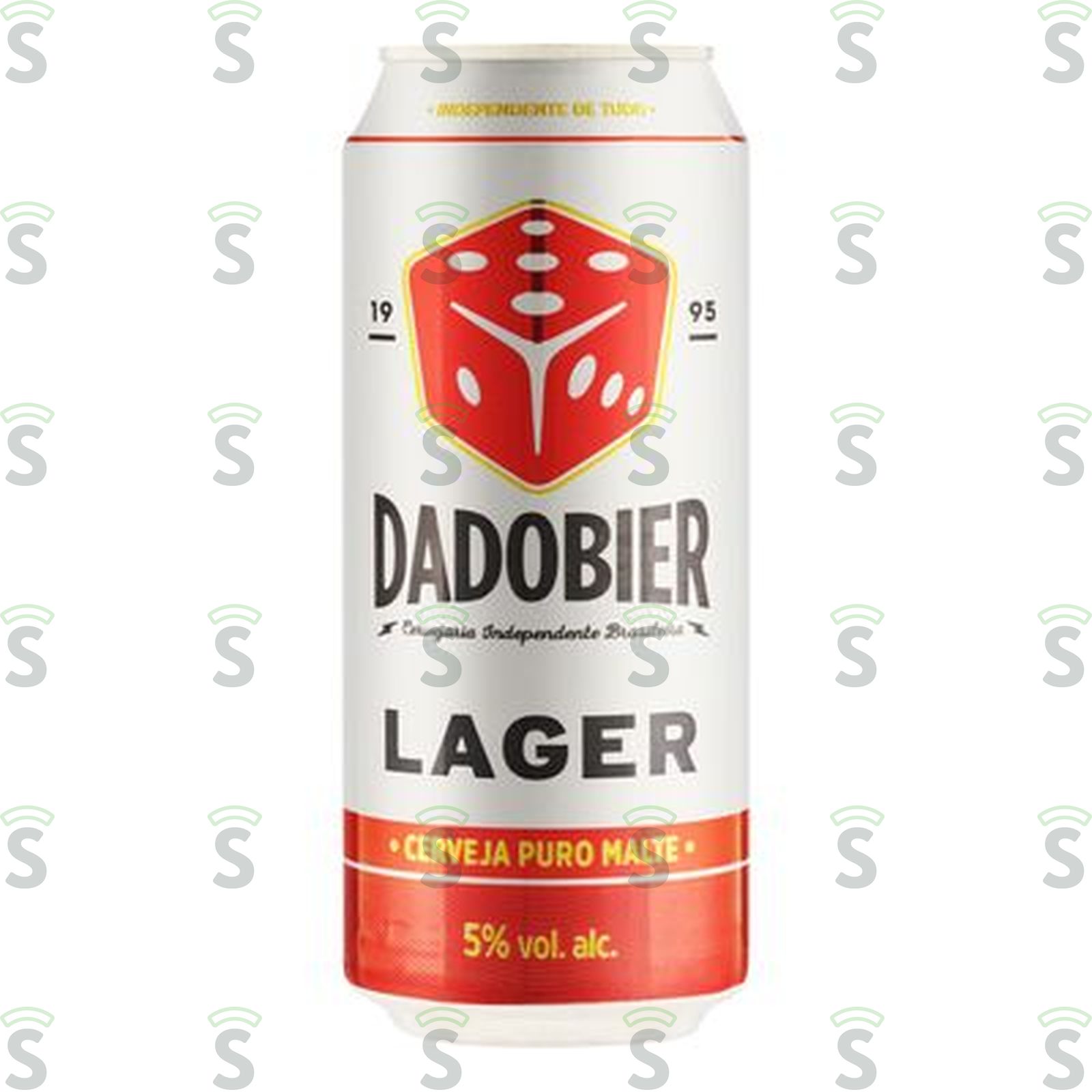 Cerveja Nacional Dado Bier Lager Lata 473ML