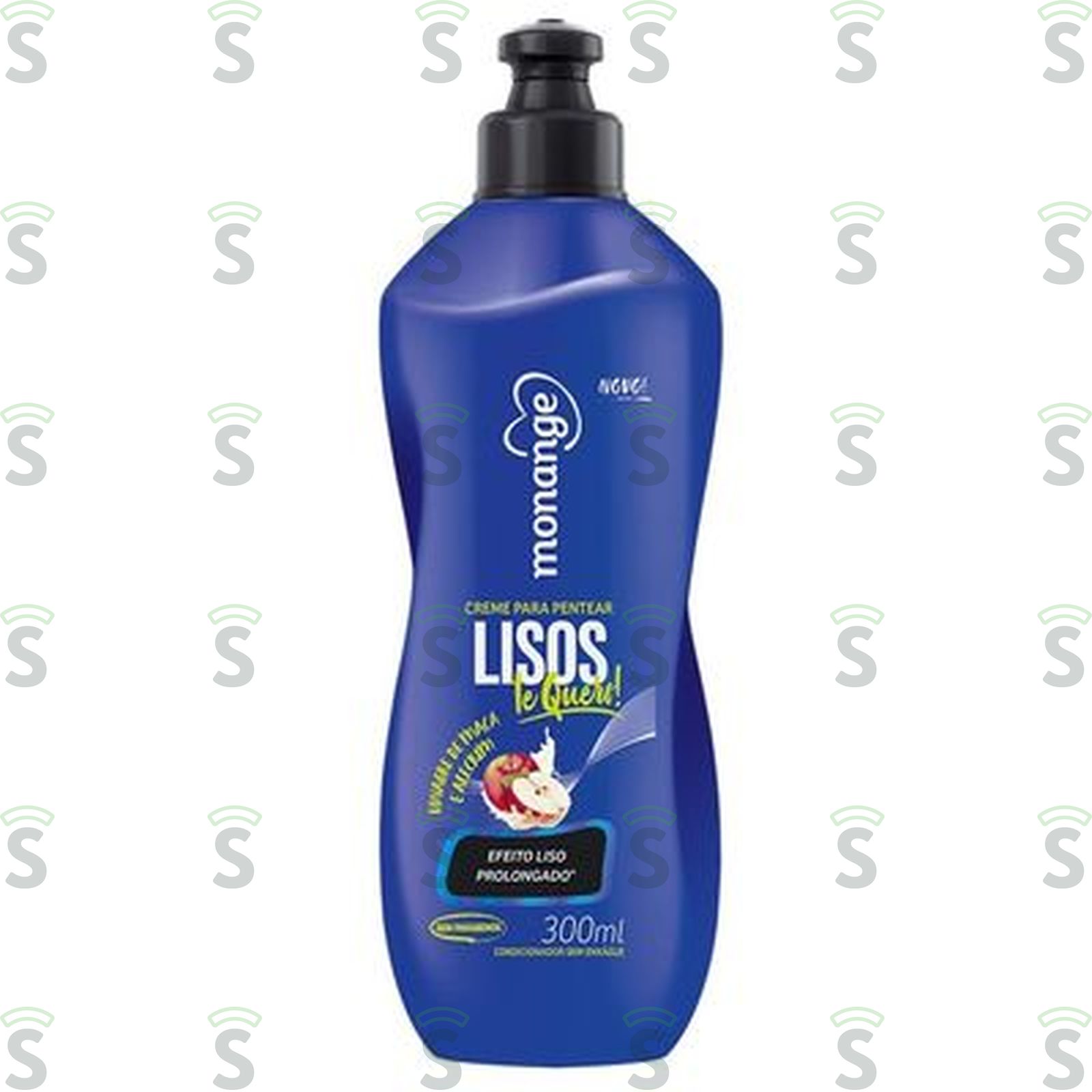 Creme para Pentear Monange Lisos Brilhantes Frasco 300ml