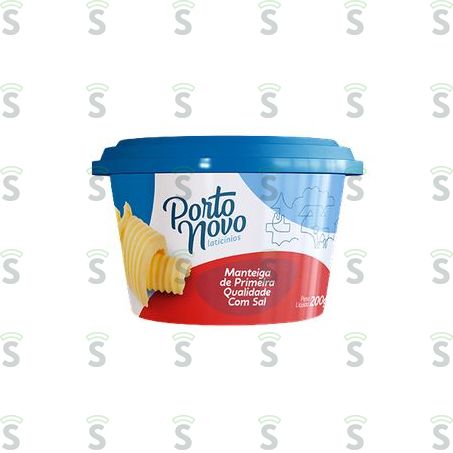  Manteiga Porto Novo 200g s Sal Pt