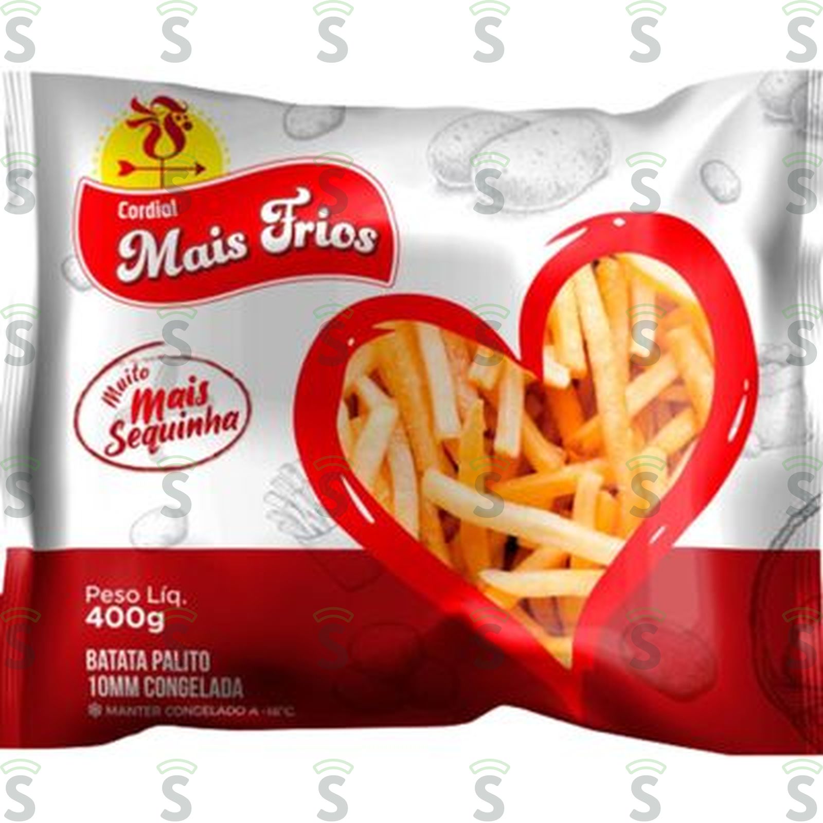 BATATA PALITO CORDIAL MAIS FRIOS 400GR