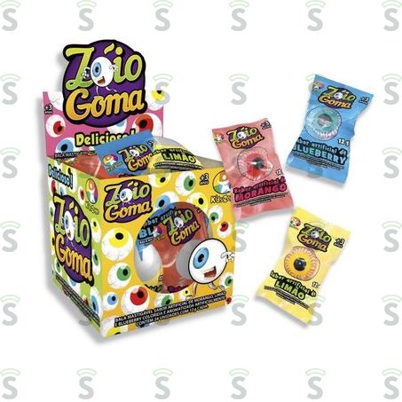  Bala de Goma Kidszone Zoio 12g