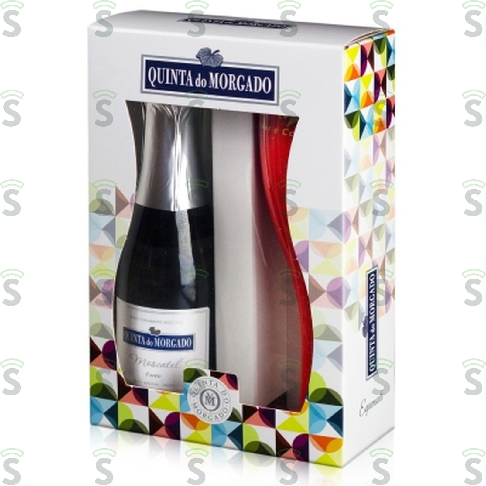 Espumante Quinta Do Morgado Garrafa + Taça Moscatel Ref 13099 660ML