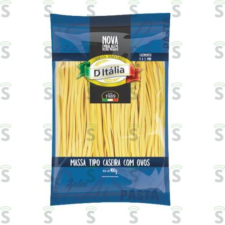  Ditalia-massa Caseira 400g Fettuccine N3