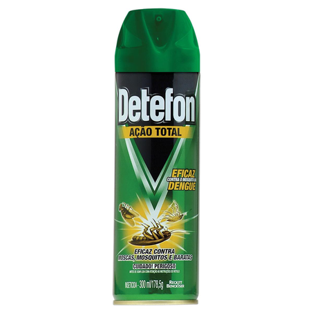Inseticida Aerossol Detefon 300ml - Ação Total