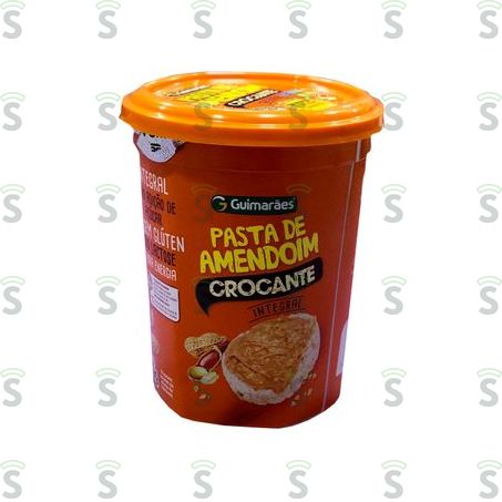  Pasta de Amendoim Integral Guimarães Crocante 450g