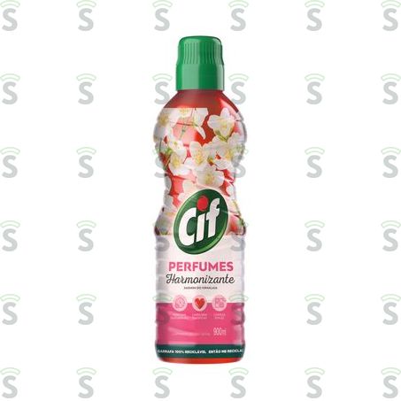  Limpador Perfumado Cif Perfumes Harmonizante Frasco 900ml