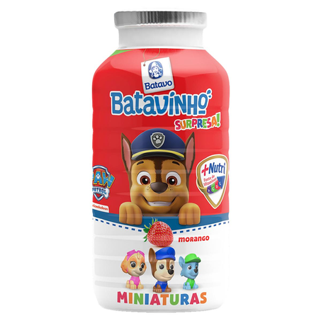 Iogurte Batavo 110g - Surpresa - Morango