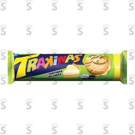  Bisc Trakinas 126g Tortinha de Limao