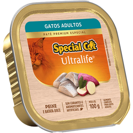 Ração Special Cat 100g - Patê - Peixe