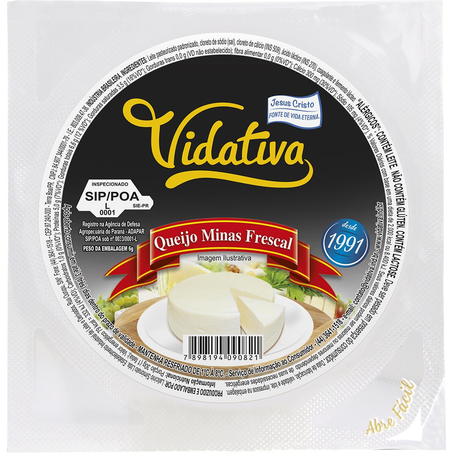 Queijo Vidativa Minas - Frescal Kg