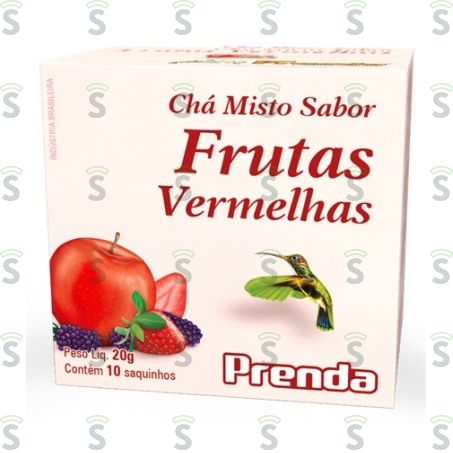  Prenda-cha Frutas Vermelhas C/10