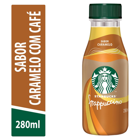 Bebida Láctea Starbucks 280ml - Caramelo - UHT