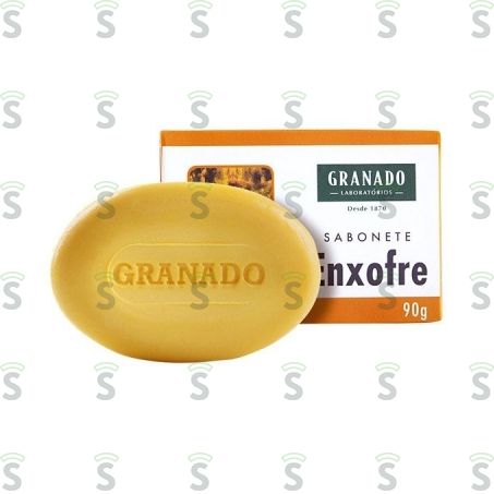  Sabonete Barra  Granado Enxofre Caixa 90gr