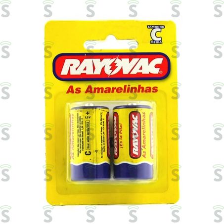  Rayovac-pilha Media C/2