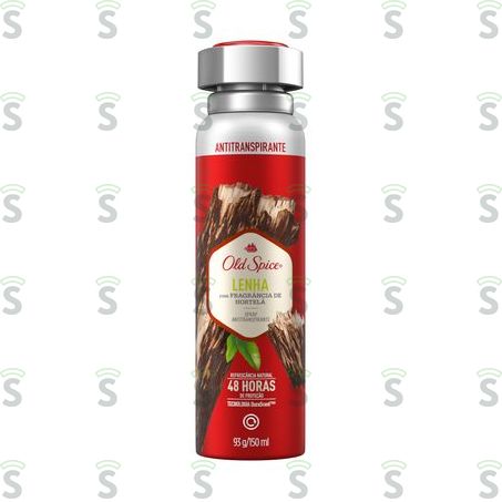  Antitranspirante Old Spice Amadeirado  Frasco Spray 150ml