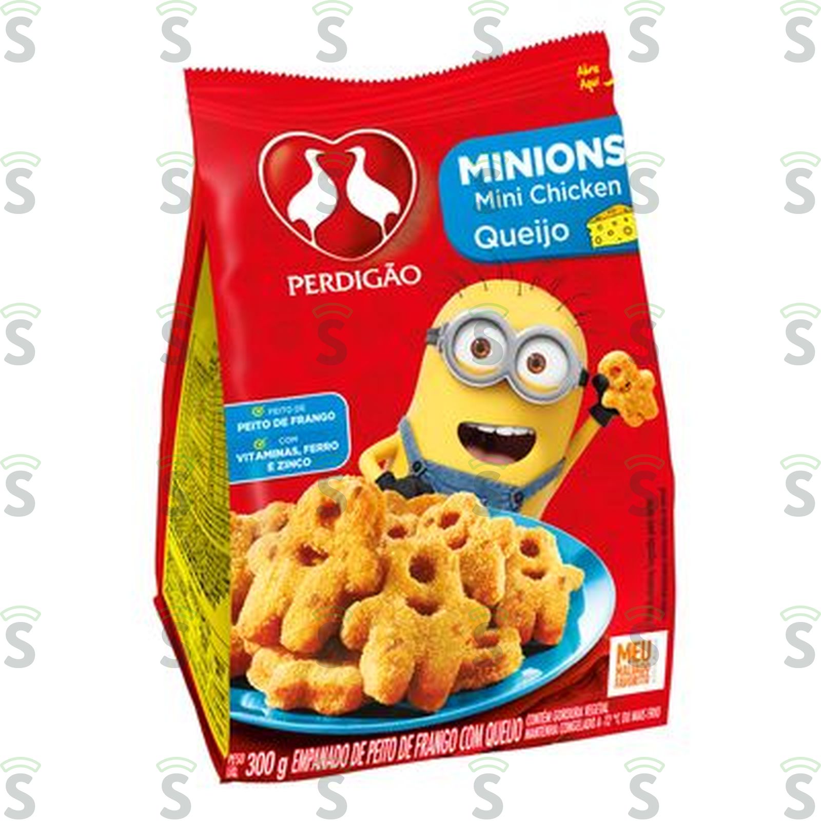 Empanados de Frango Perdigão com Queijo Minions Caixa 300G