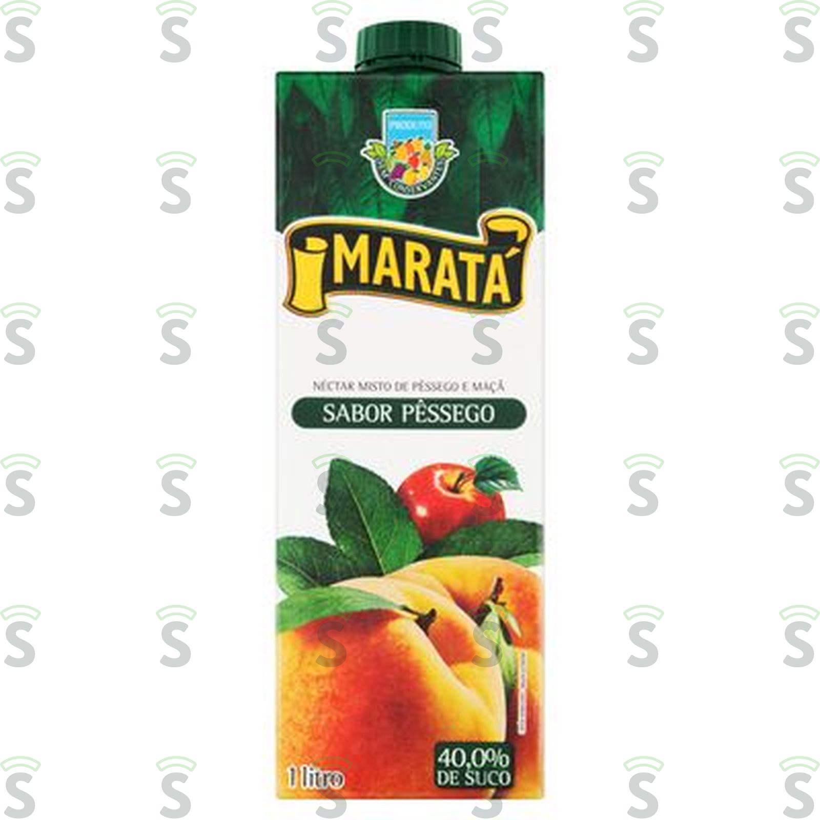 Suco Pronto Maratá Pêssego Caixa 1LT