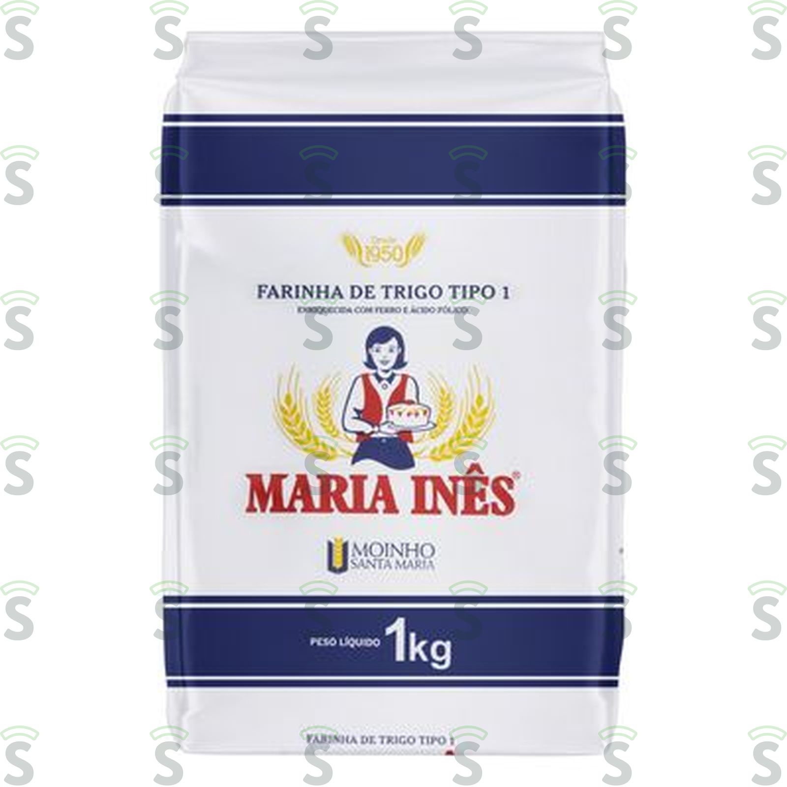 Farinha de Trigo Tipoaria Inês Pacote 1kg 1M