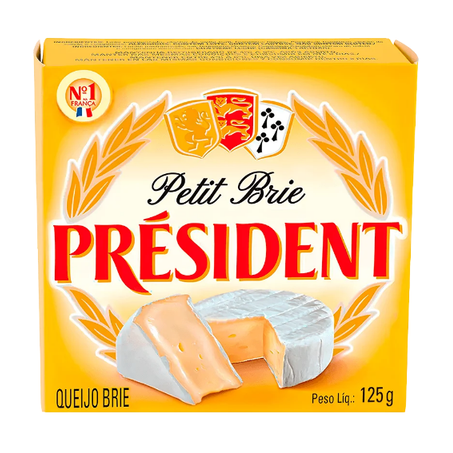 Queijo Brie Président Caixa 125gr