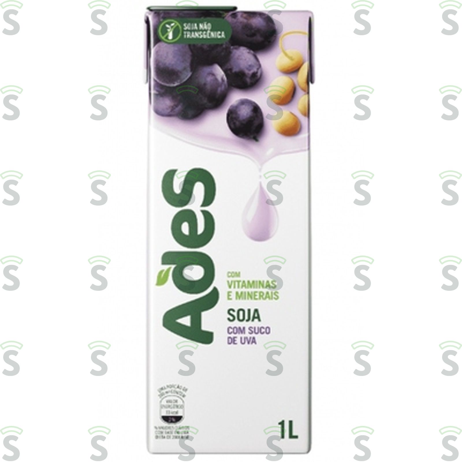 Bebida A Base de Soja Ades Sabor Uva 1LT