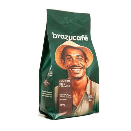 Cafe brazucafe 250gr grao choc mel caramelo
