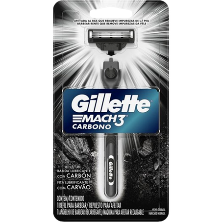 Gillette ap mach 3 carbono