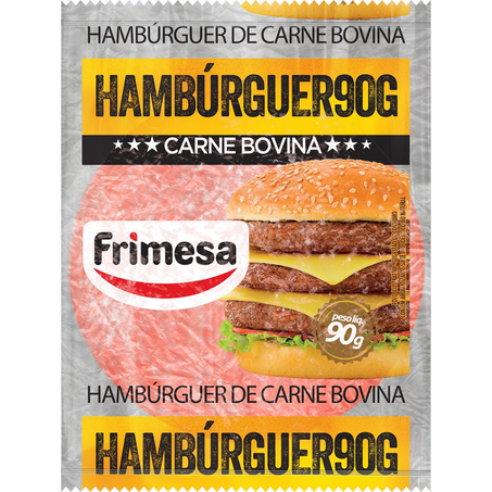 Hambúrguer Frimesa 90g - Bovino