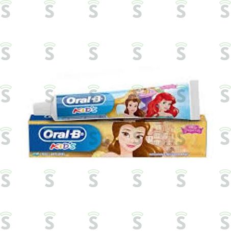  Creme Dental Oral-b Kids Princesas Embalagem 50g