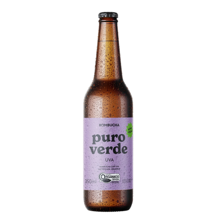 Kombucha Puroverde Uva 350ml