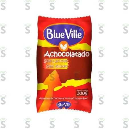  Achocolatado Po Blue Ville Pacote 300g