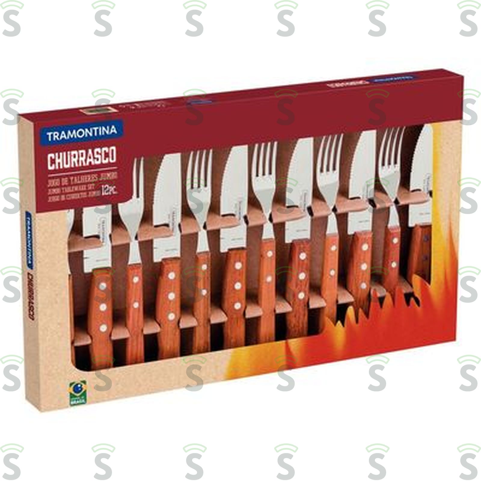 Conjunto de Talheres Tramontina Dynamic Inox 12 Peças