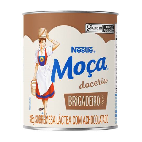 Sobremesa Brigadeiro Moça Doceria 385g