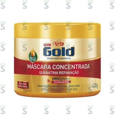  Creme Multifuncional 3 Em 1 Niely Reconstrução Pote 430gr