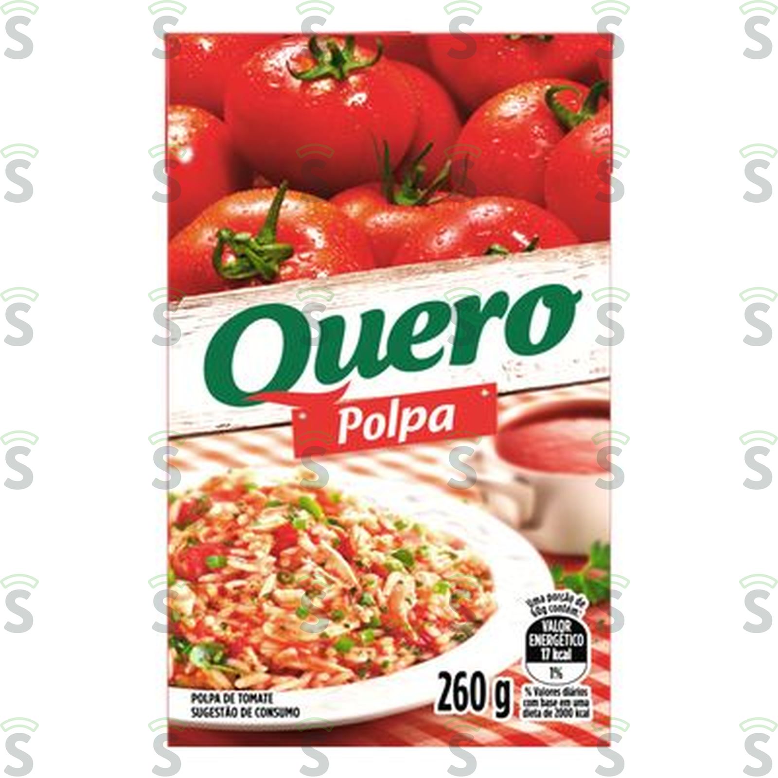 Polpa de Tomate Quero Caixa 260gr