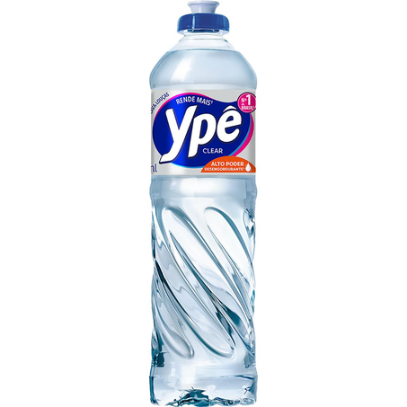 Detergente Líquido Ypê 500ml - Clear