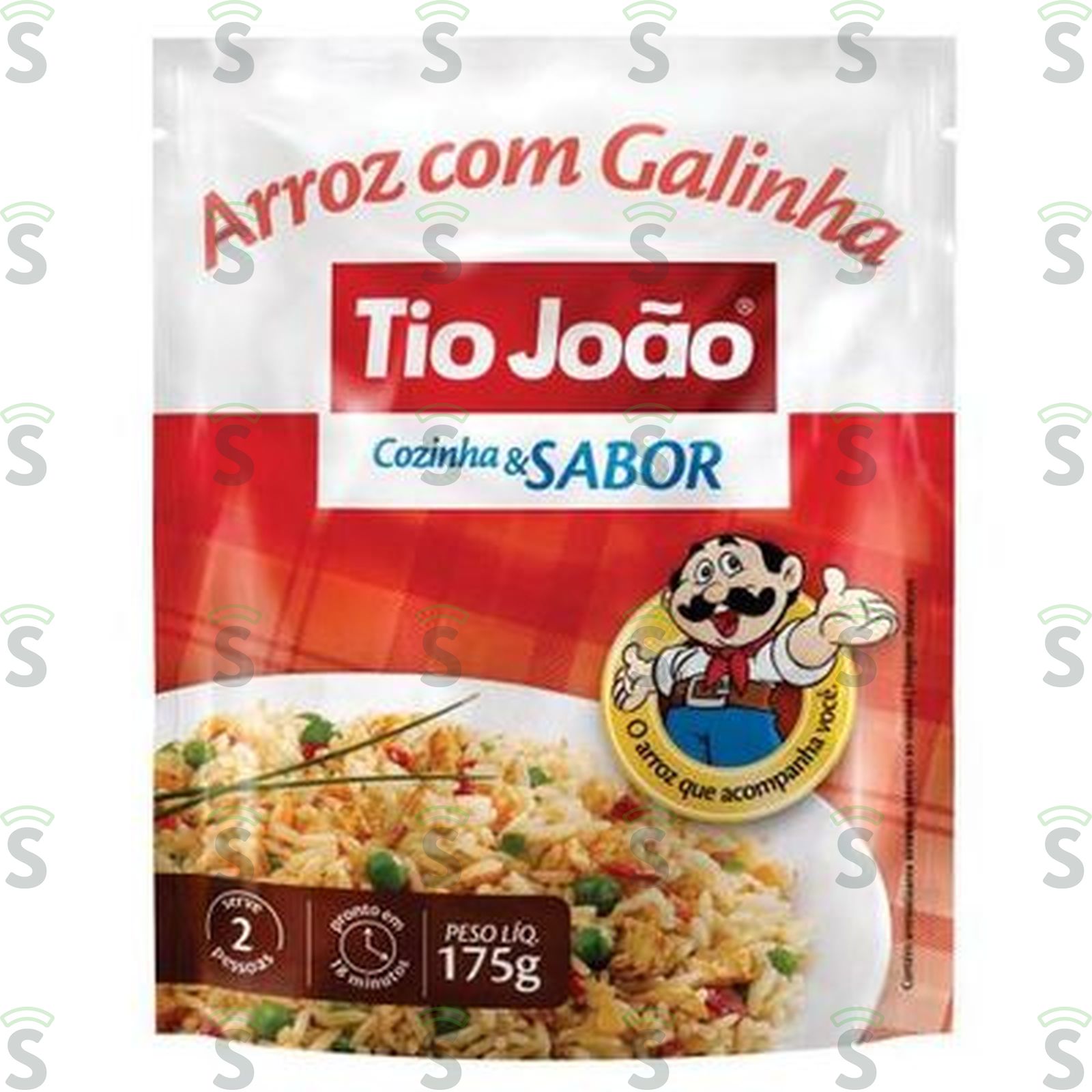 Arroz tio joao coz&sabor galinha 175g