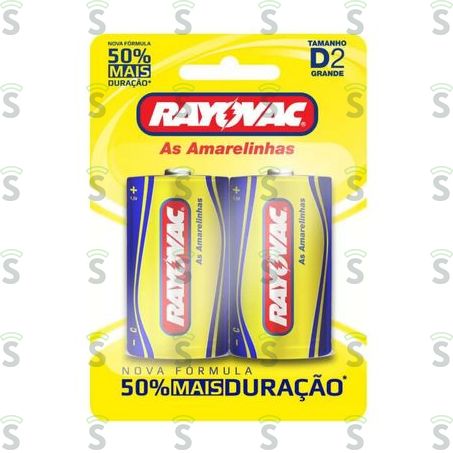  Rayovac-pilha Grande C/2