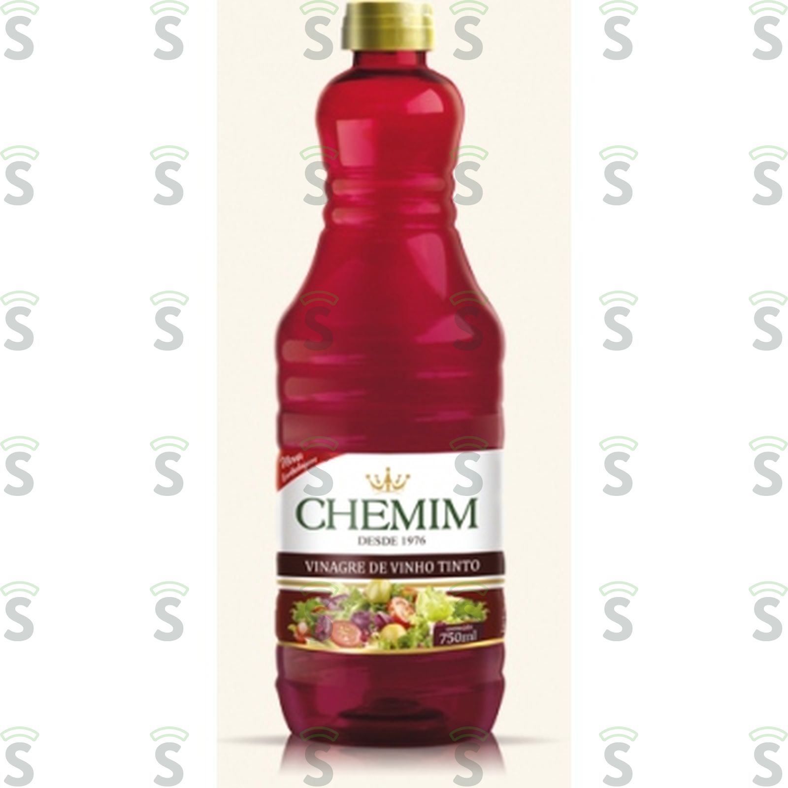 Vinagre de Vinho Tinto Chemim Embalagem 750ML