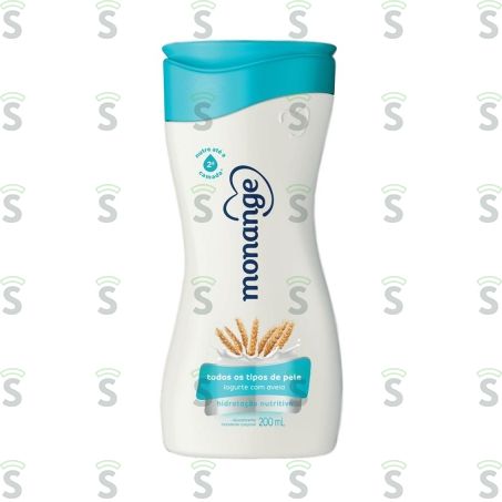  Hidratante Corporal Monange Iogurte Com Aveia Frasco 200ml