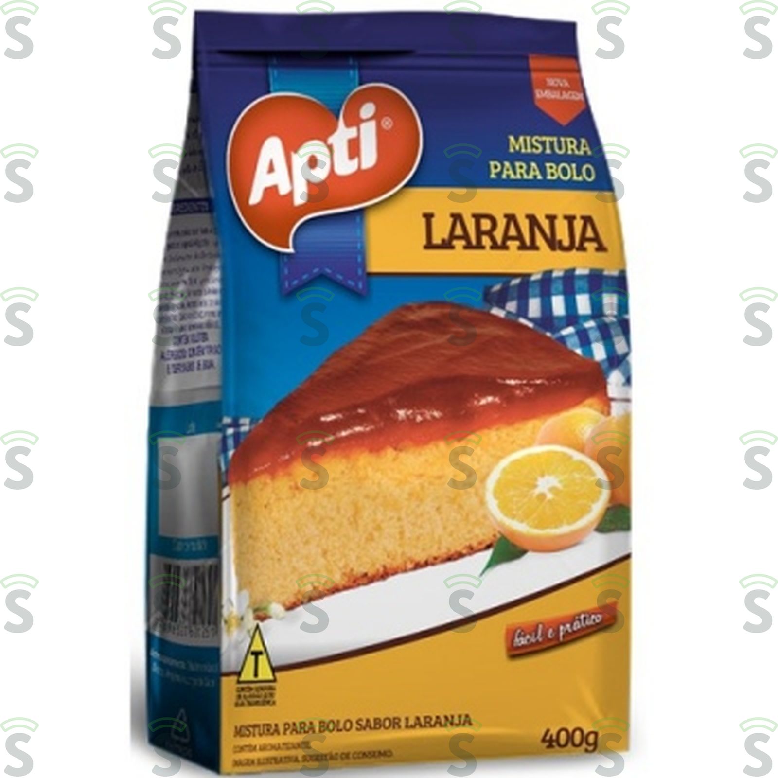Mistura Para Bolo Apti Laranja 400G