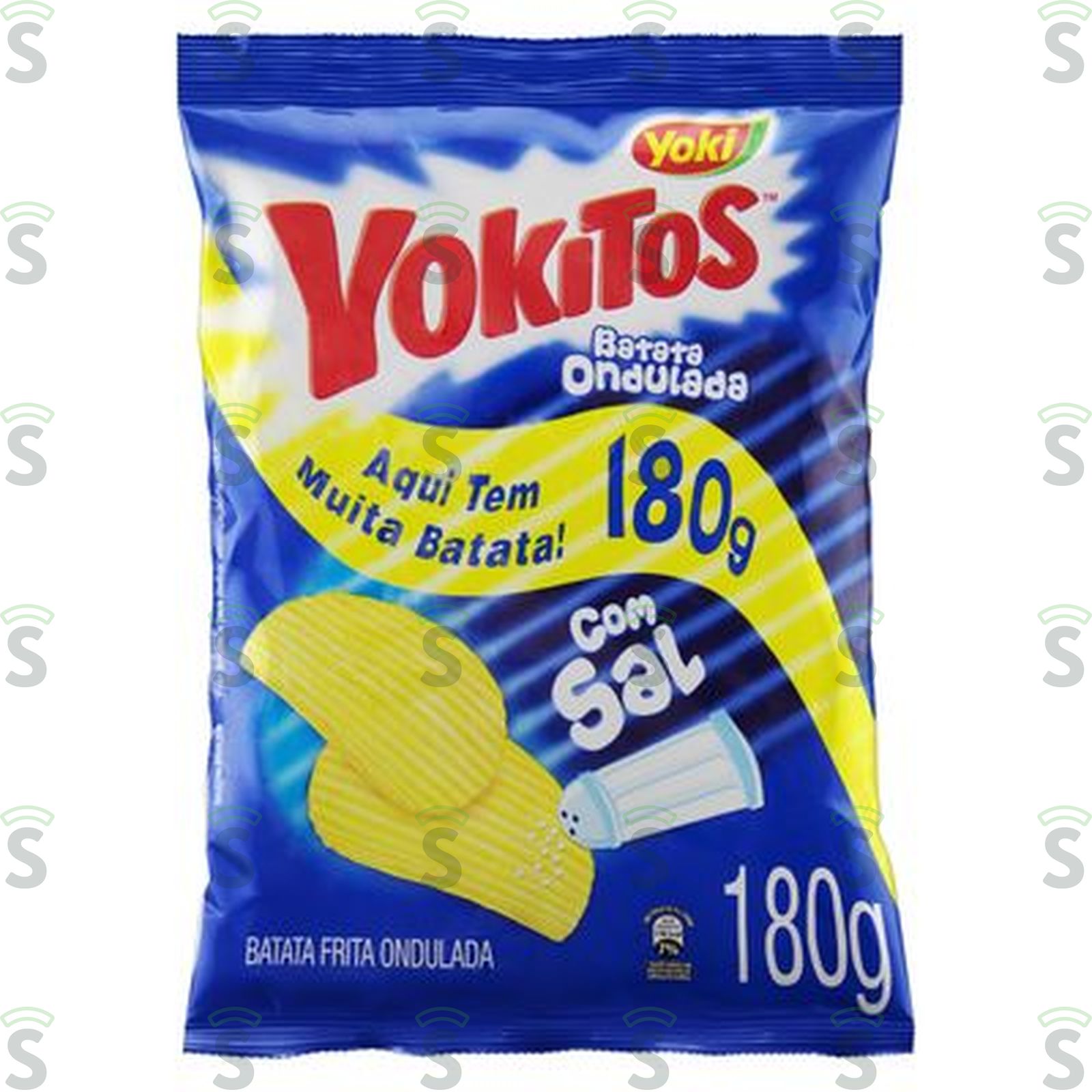 Batata Yokitos Ondulada Pacote 180G