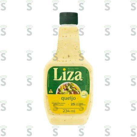  Molho Para Salada Liza Queijo Squeeze 234ml