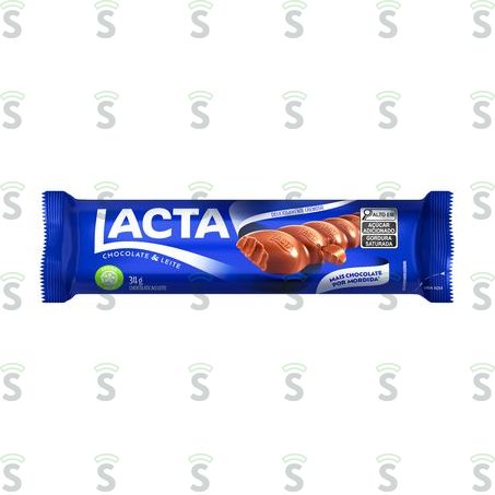  Lacta-chocolate 34g Ao Leite
