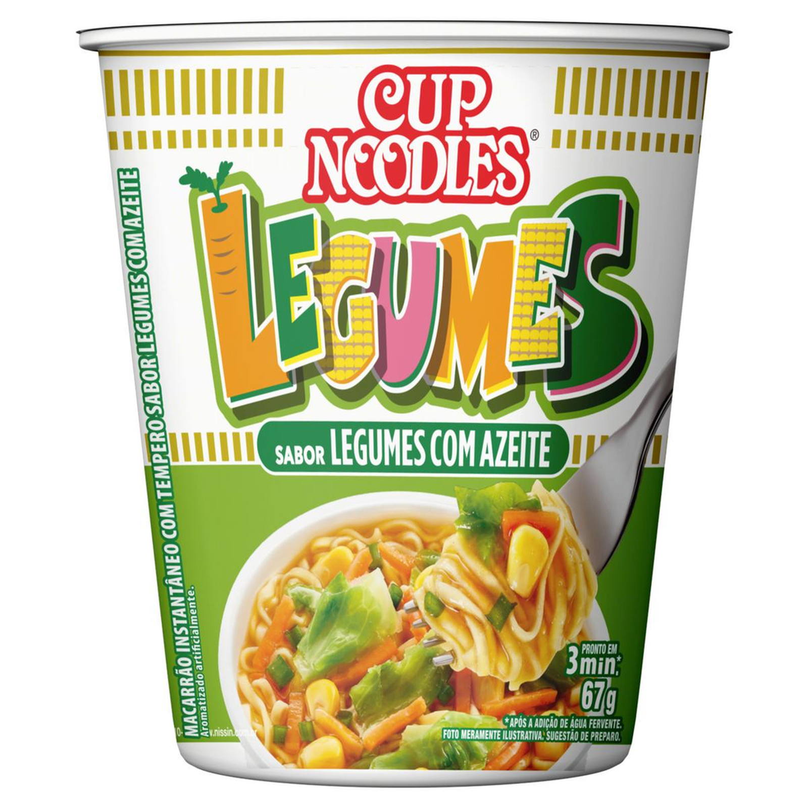 noodles CD 12枚セット Massa Instantânea Cup Noodles Nissin 67g - Legumes