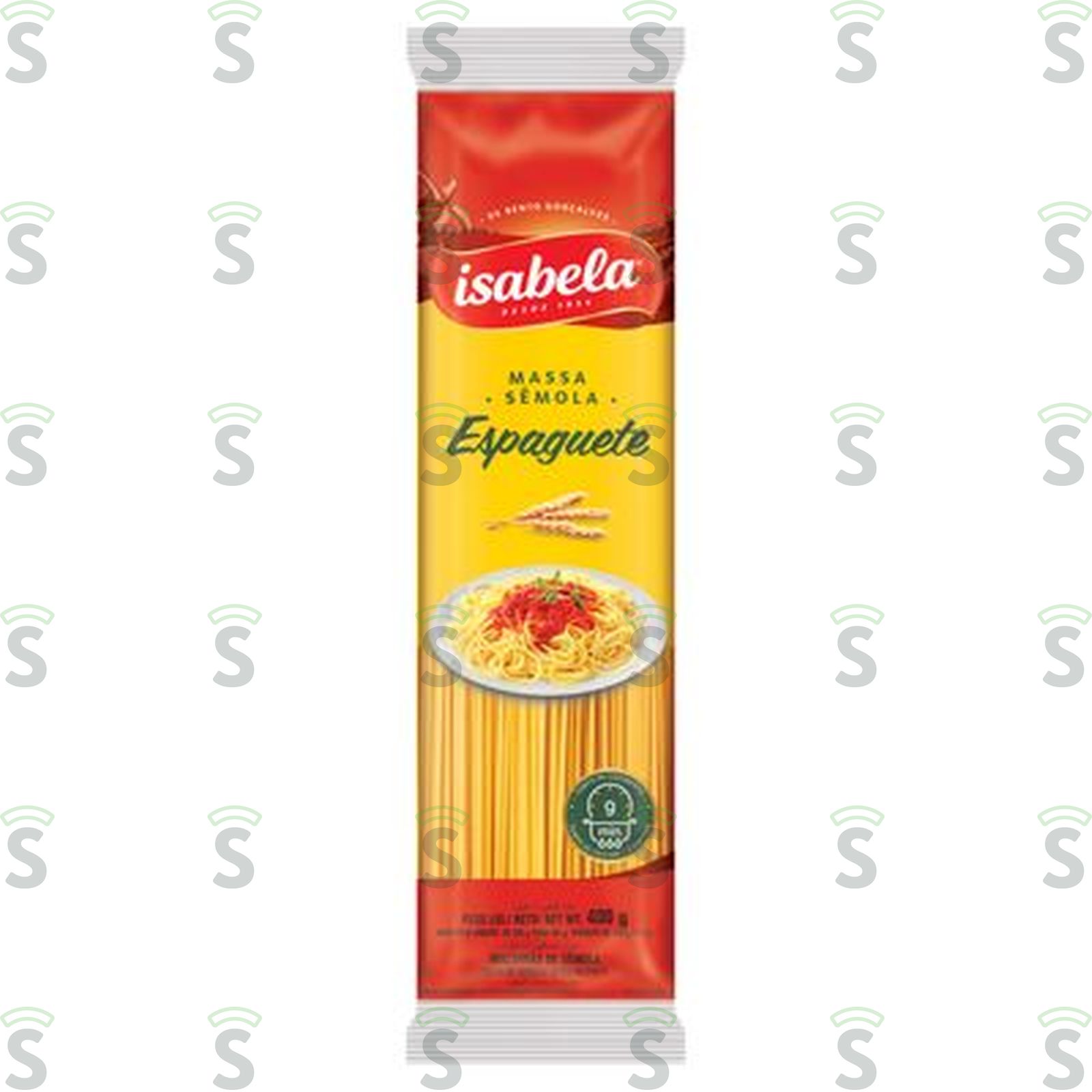 MASSA ISABELA SEMOLA 400G ESPAGUETE