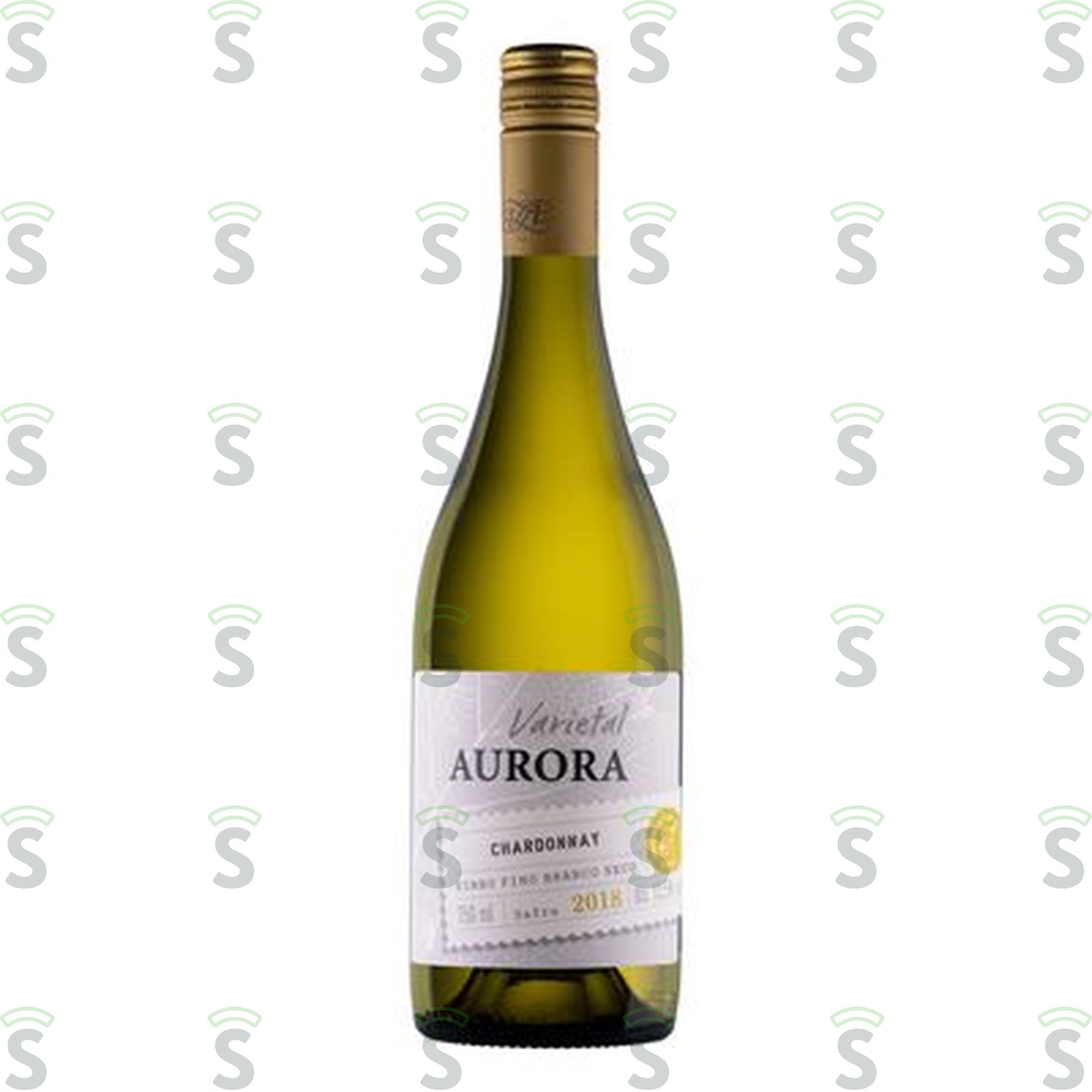 Vinho Fino Branco Vinícola Aurora Seco Chardonnay Garrafa 750ml