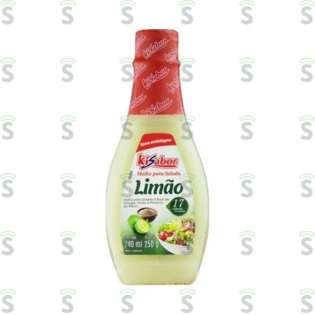  Molho Para Salada Kisabor Limão 240ml