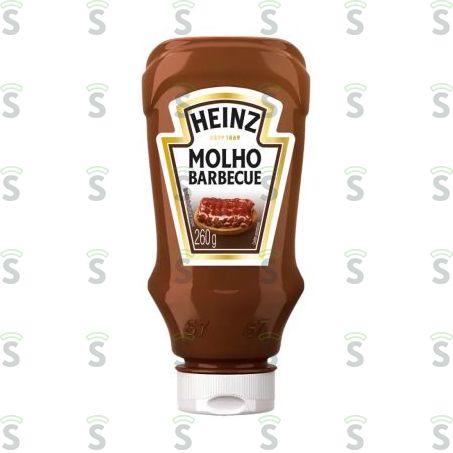  Molho Barbecue Heinz Squeeze 260gr