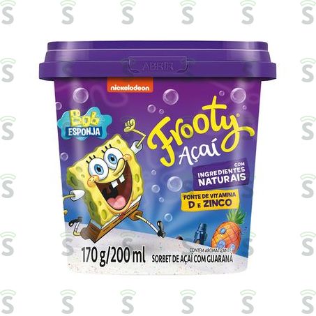  Frooty Acai 200gr Bob Esponja