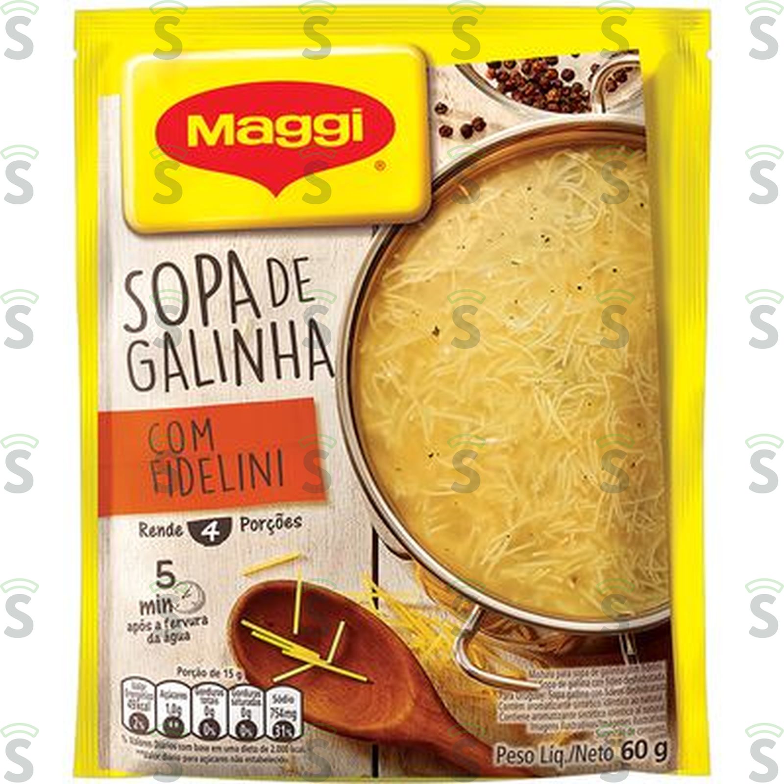 Sopa Maggi Galinha com Fidelini 60G